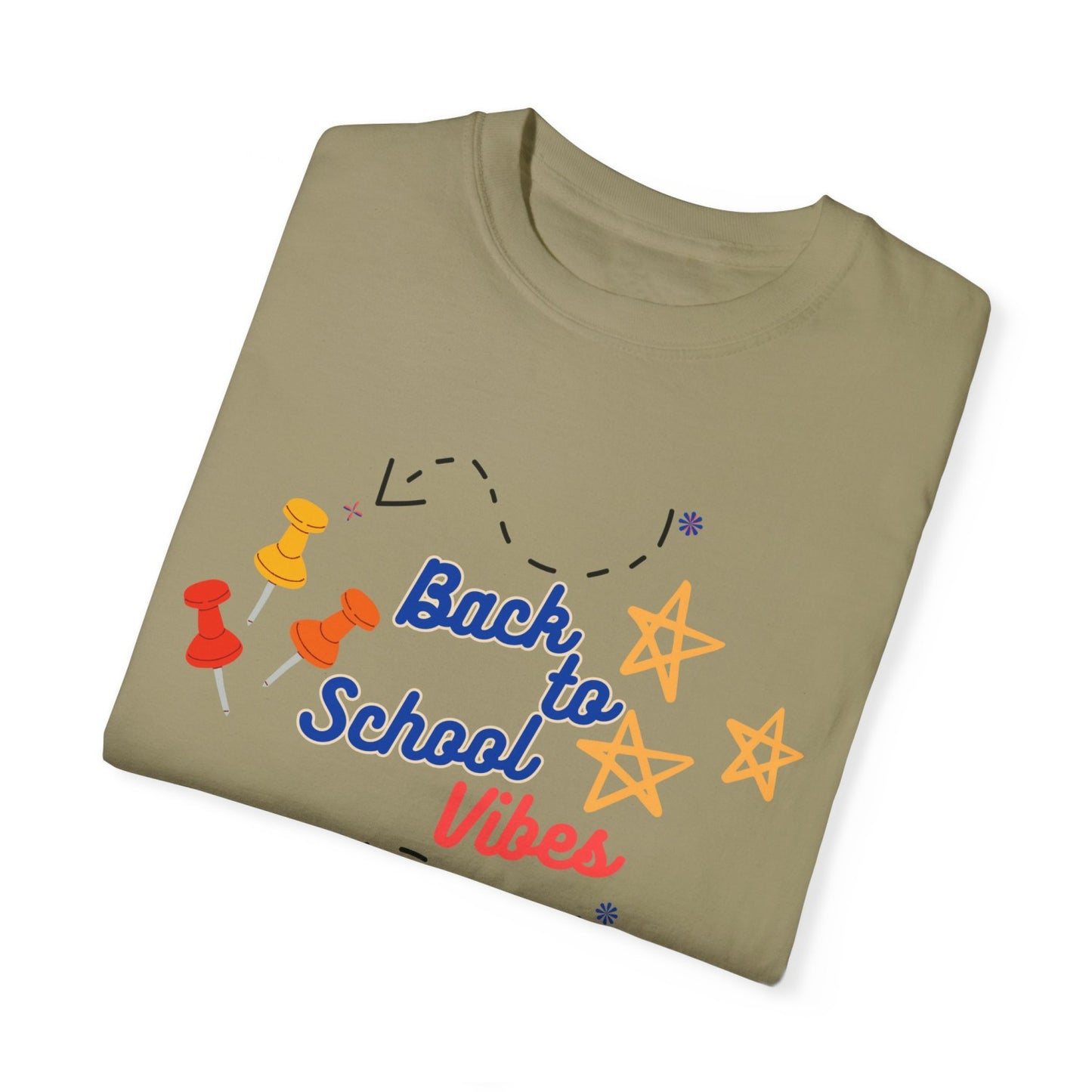 Back to School Vibes T-Shirt for Teacher or Principal