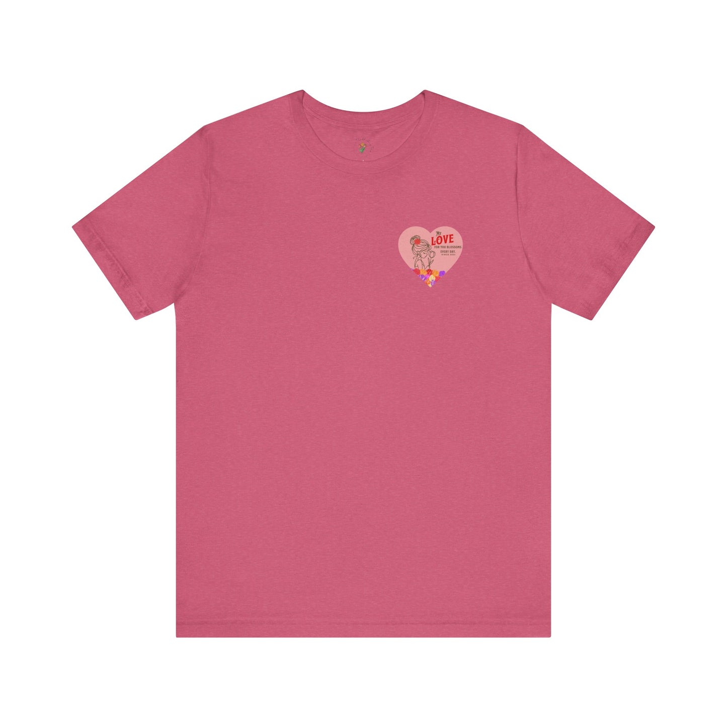 Love In Full Bloom Double-Sided Tee