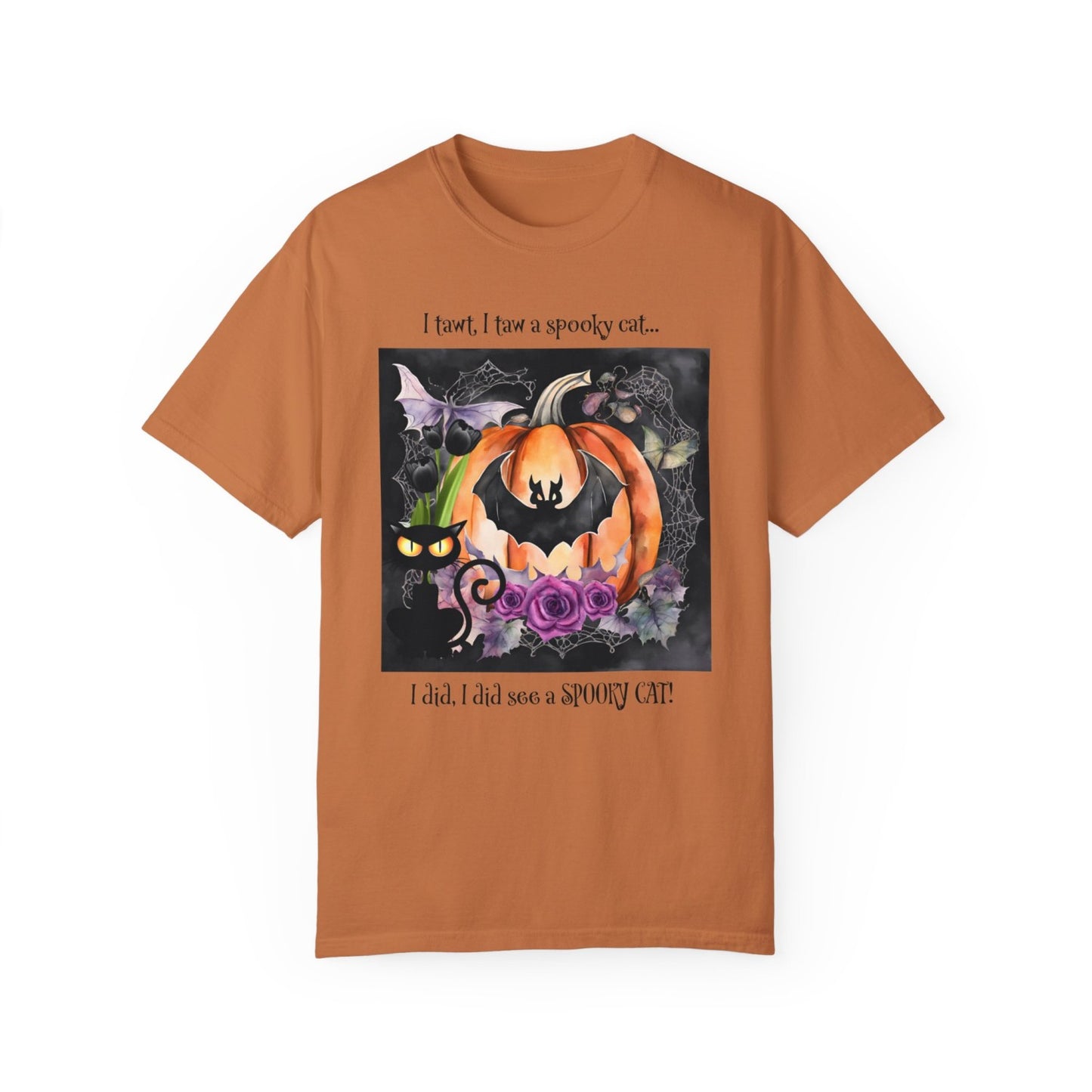 Vintage Inspired Halloween T-Shirt Featuring Jack-o-Lantern