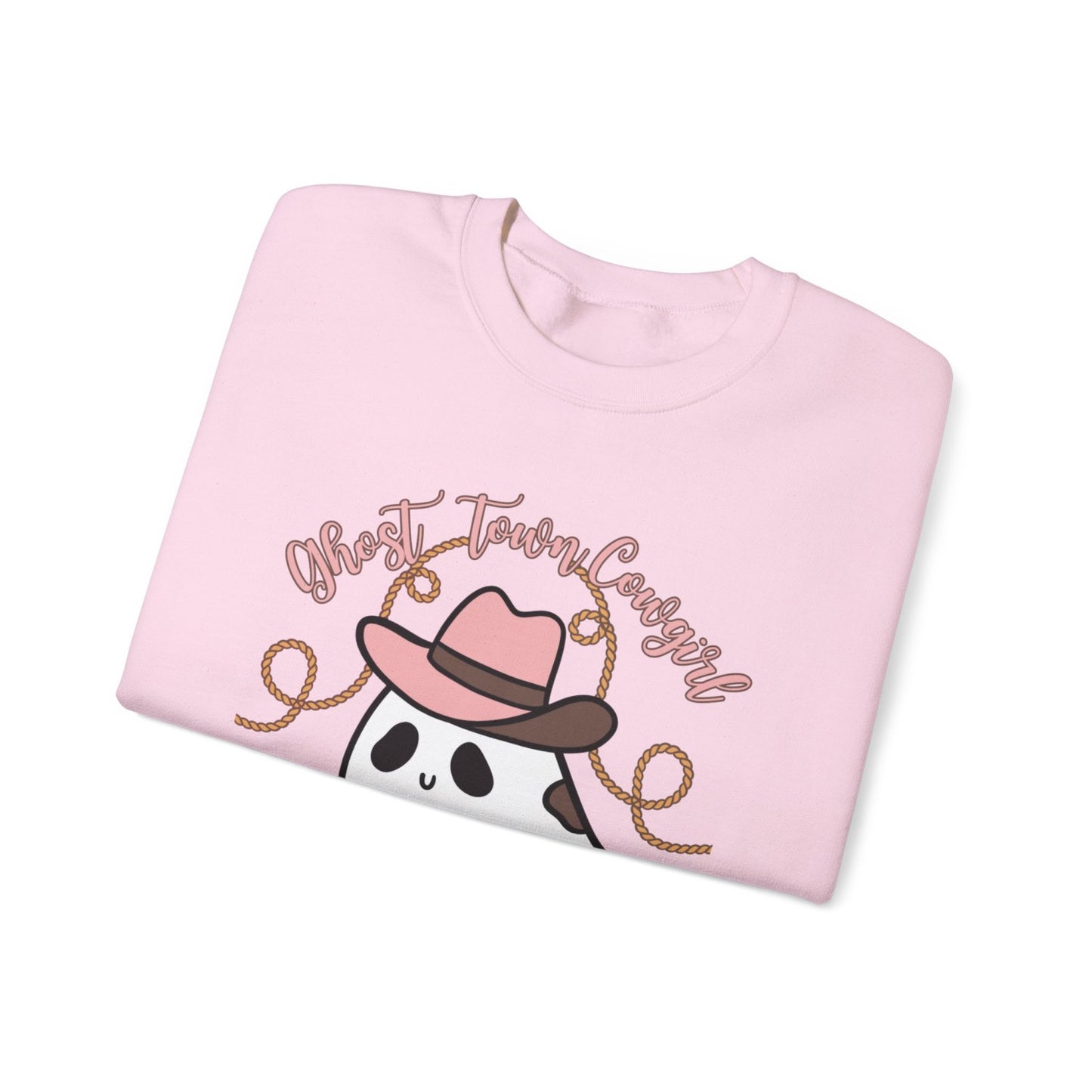 Western Inspired Halloween Heavy Blendâ„¢ Crewneck Sweatshirt