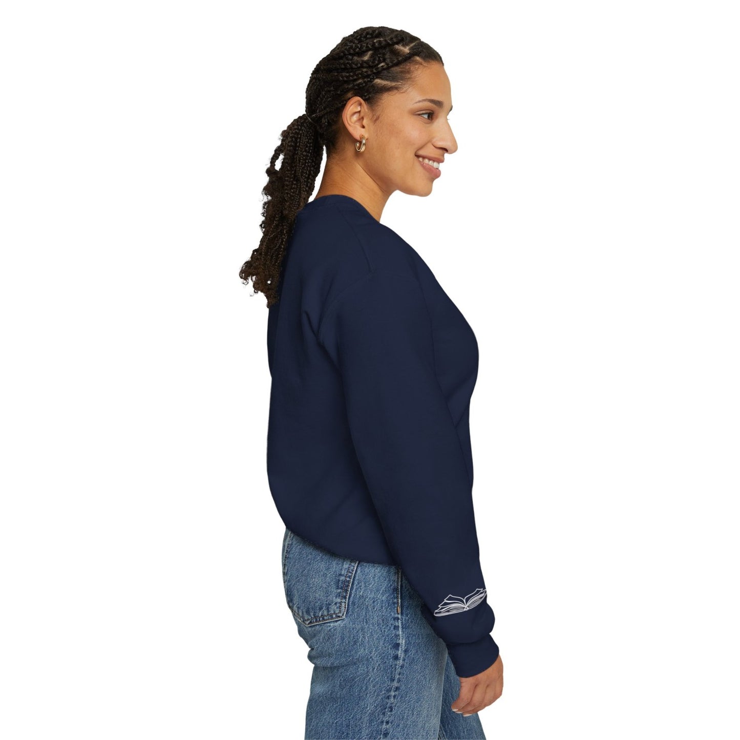 Comfy Librarian Crewneck Sweatshirt