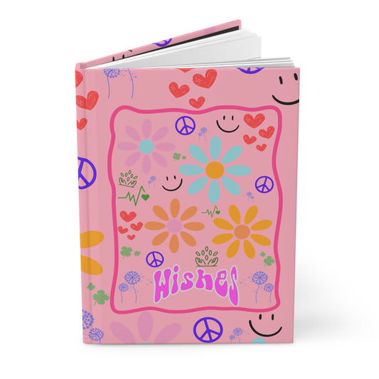 Everlasting Wishes Hardcover Journal Matte (in Pink)