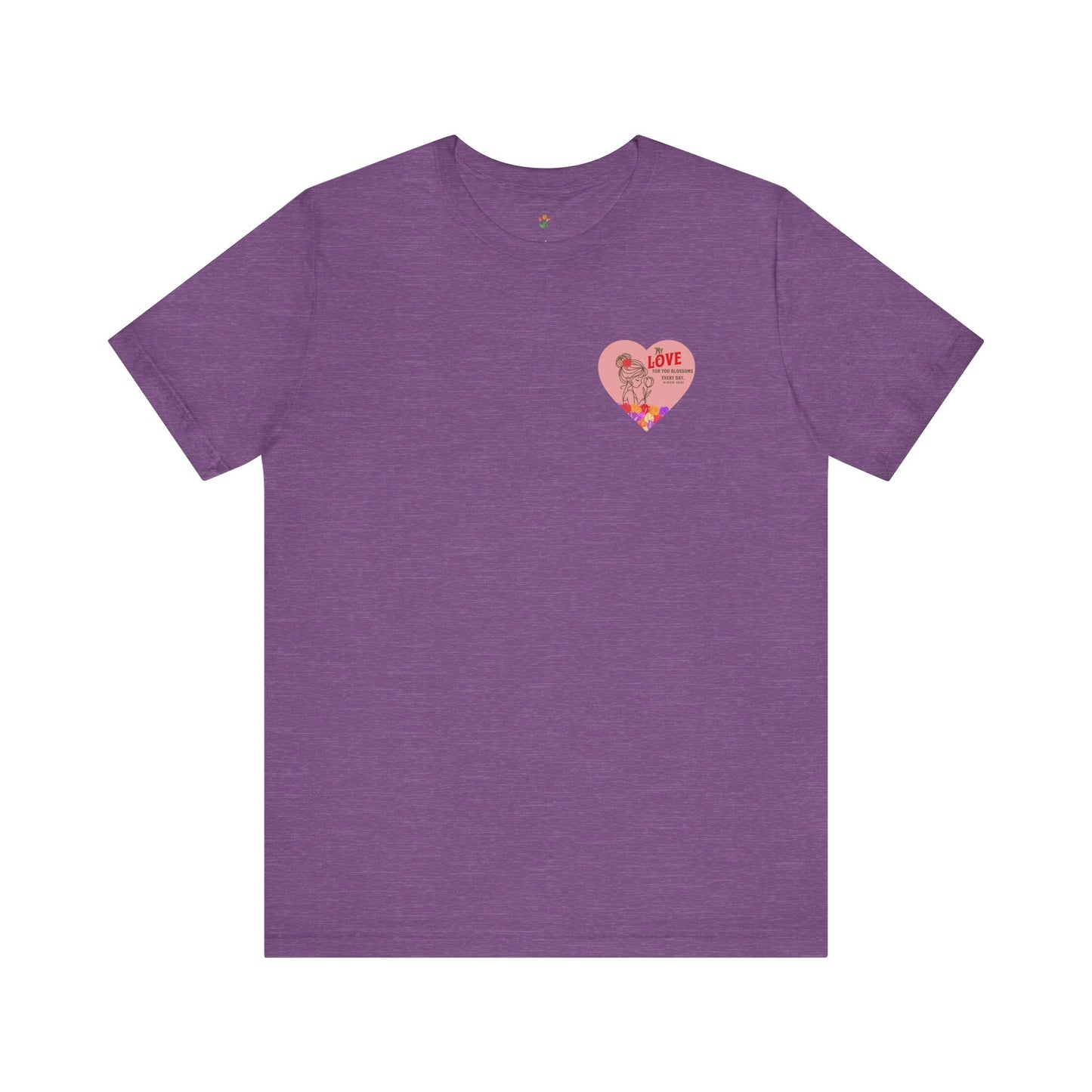 Love In Full Bloom Double-Sided Tee