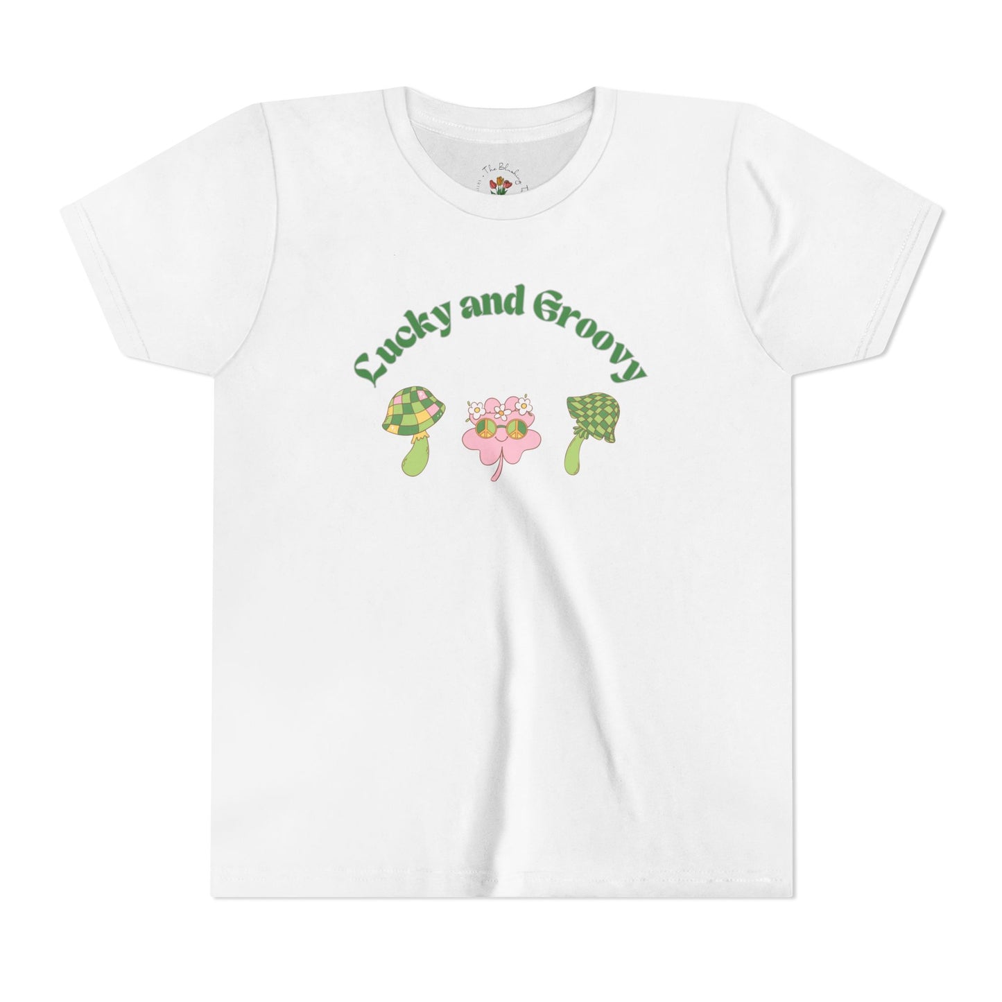 Groovy St. Patty's Inspired Youth Short Sleeve Tee