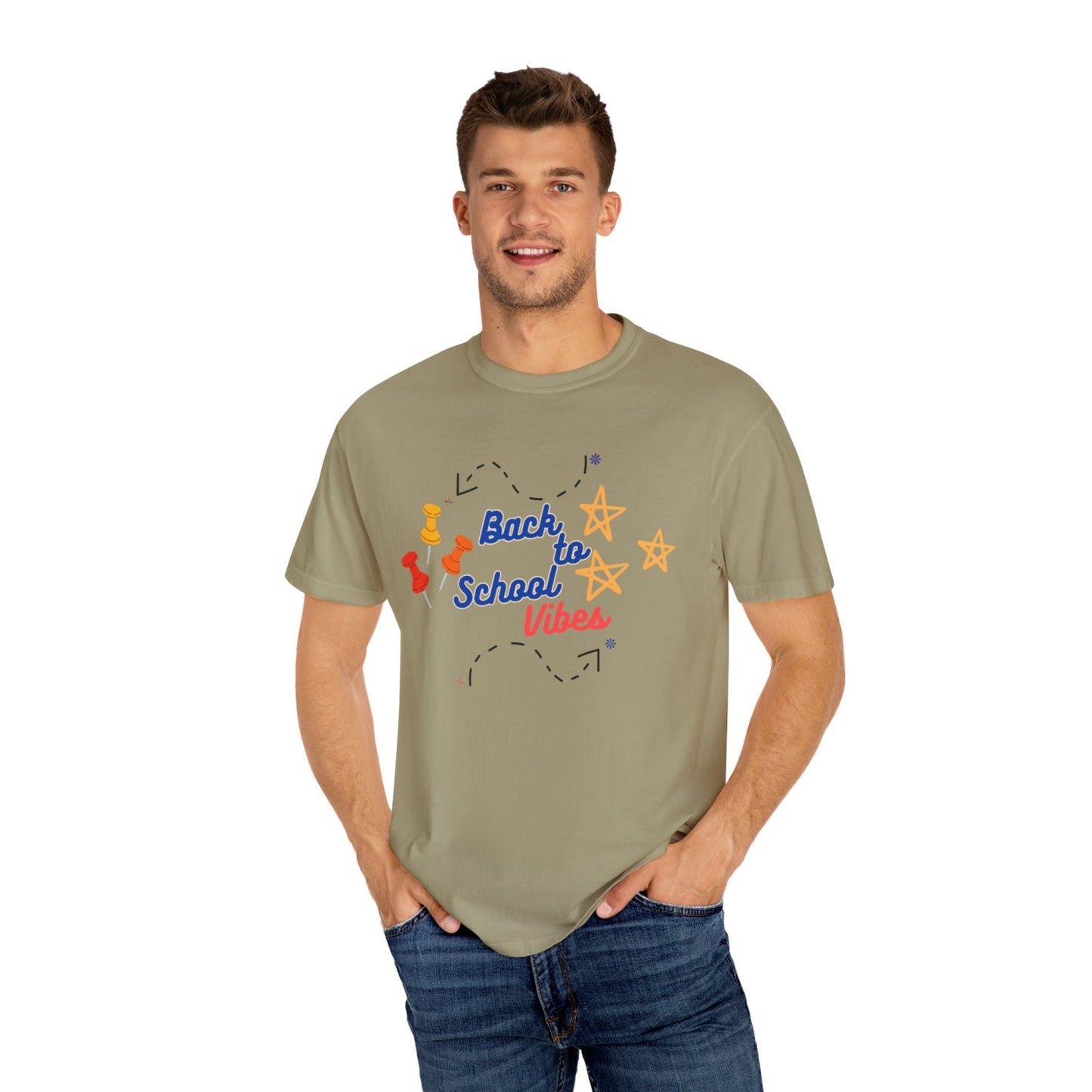 Back to School Vibes T-Shirt for Teacher or Principal