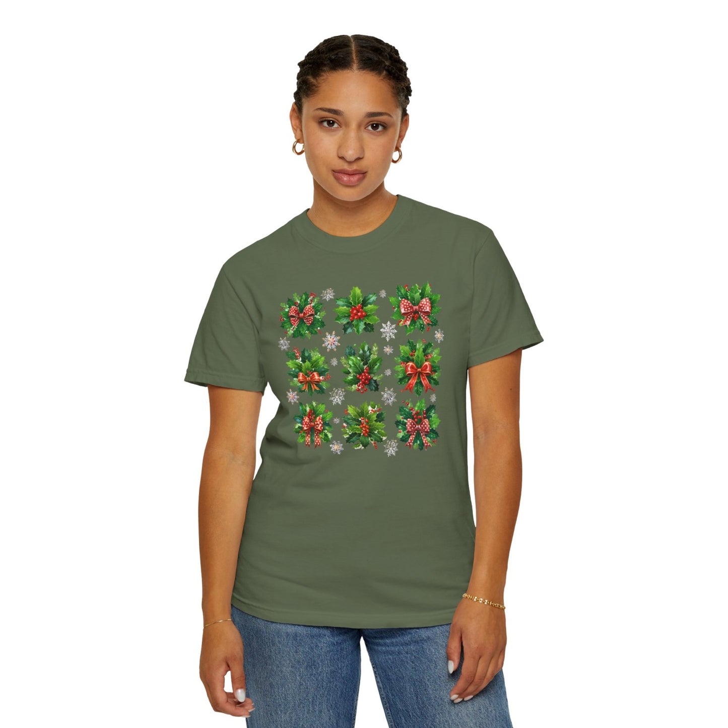 Comfy December Inspired Floral T-Shirt