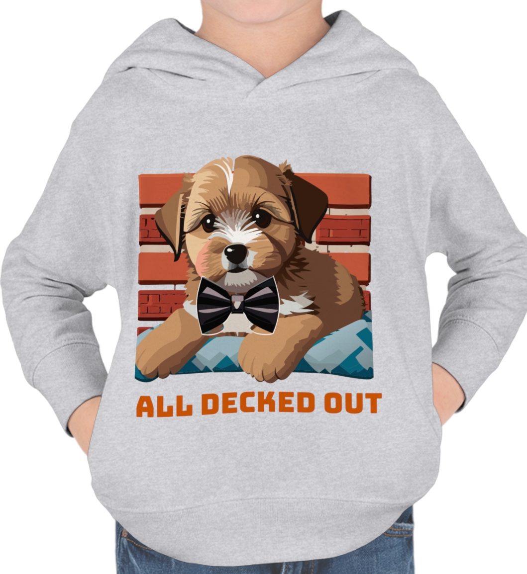 Cozy Toddler Pullover Fleece Hoodie