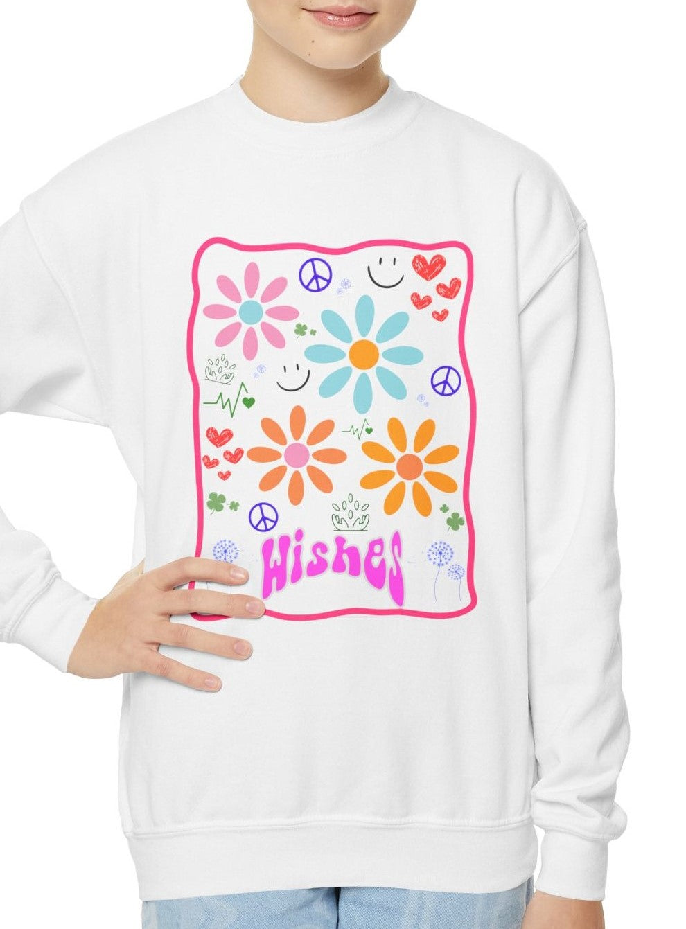 Wishes Youth Crewneck Sweatshirt