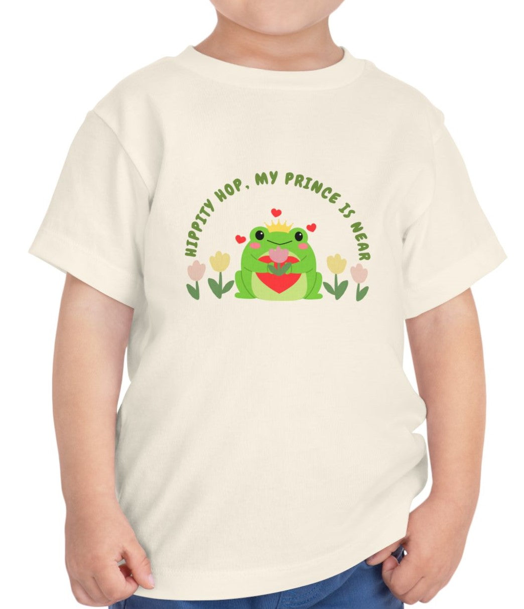 Lovely Frog Toddler Short Sleeve Tee