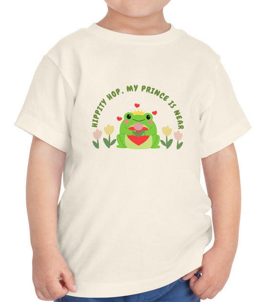 Lovely Frog Toddler Short Sleeve Tee