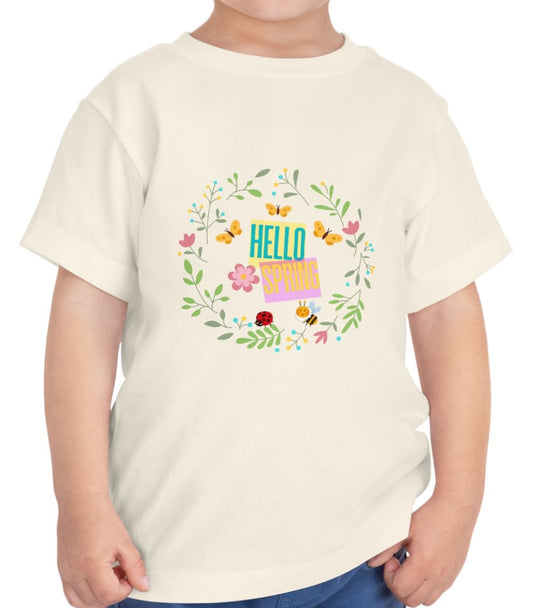Spring Inspired Toddler Short Sleeve Tee