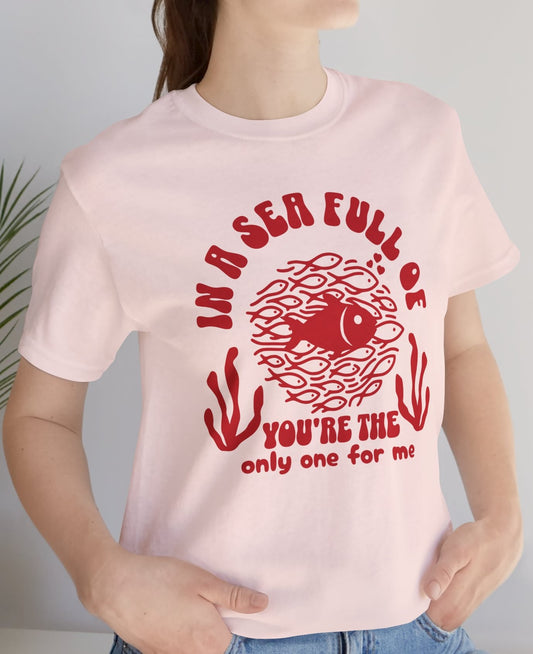 Nautical-Inspired Valentine’s Graphic Tee