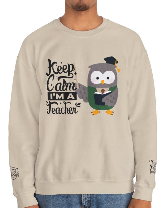 Comfy Teacher Crewneck Sweatshirt