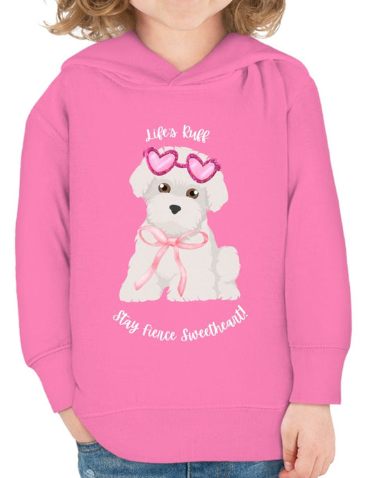 Cozy Toddler Pullover Fleece Hoodie