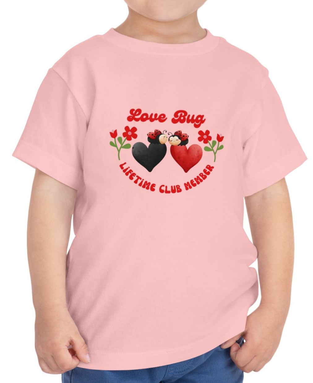 Love Bug Lifetime Club Toddler Short Sleeve Tee