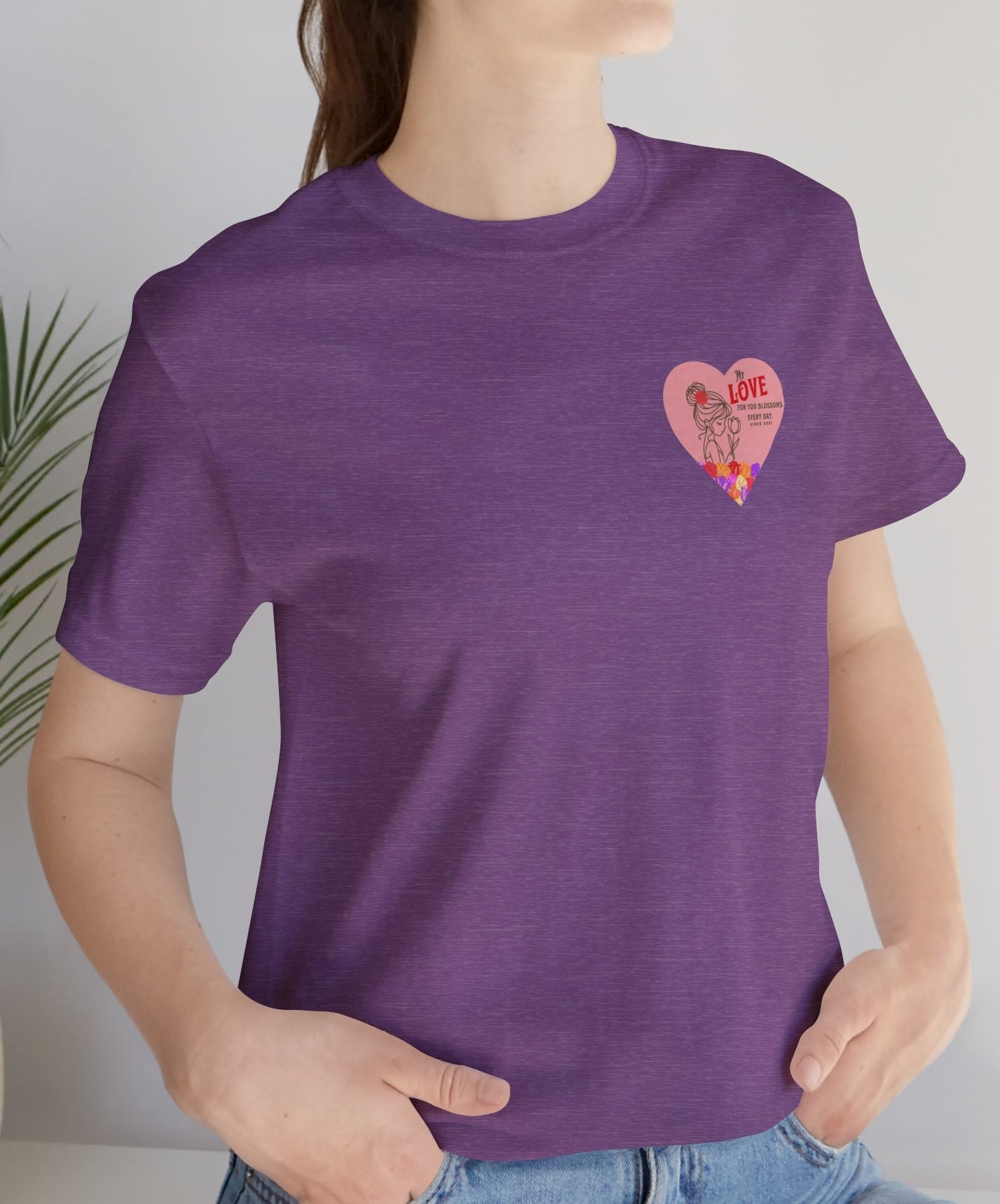 Love In Full Bloom Double-Sided Tee