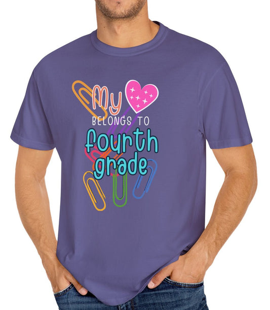 Fourth grade teacher t-shirt