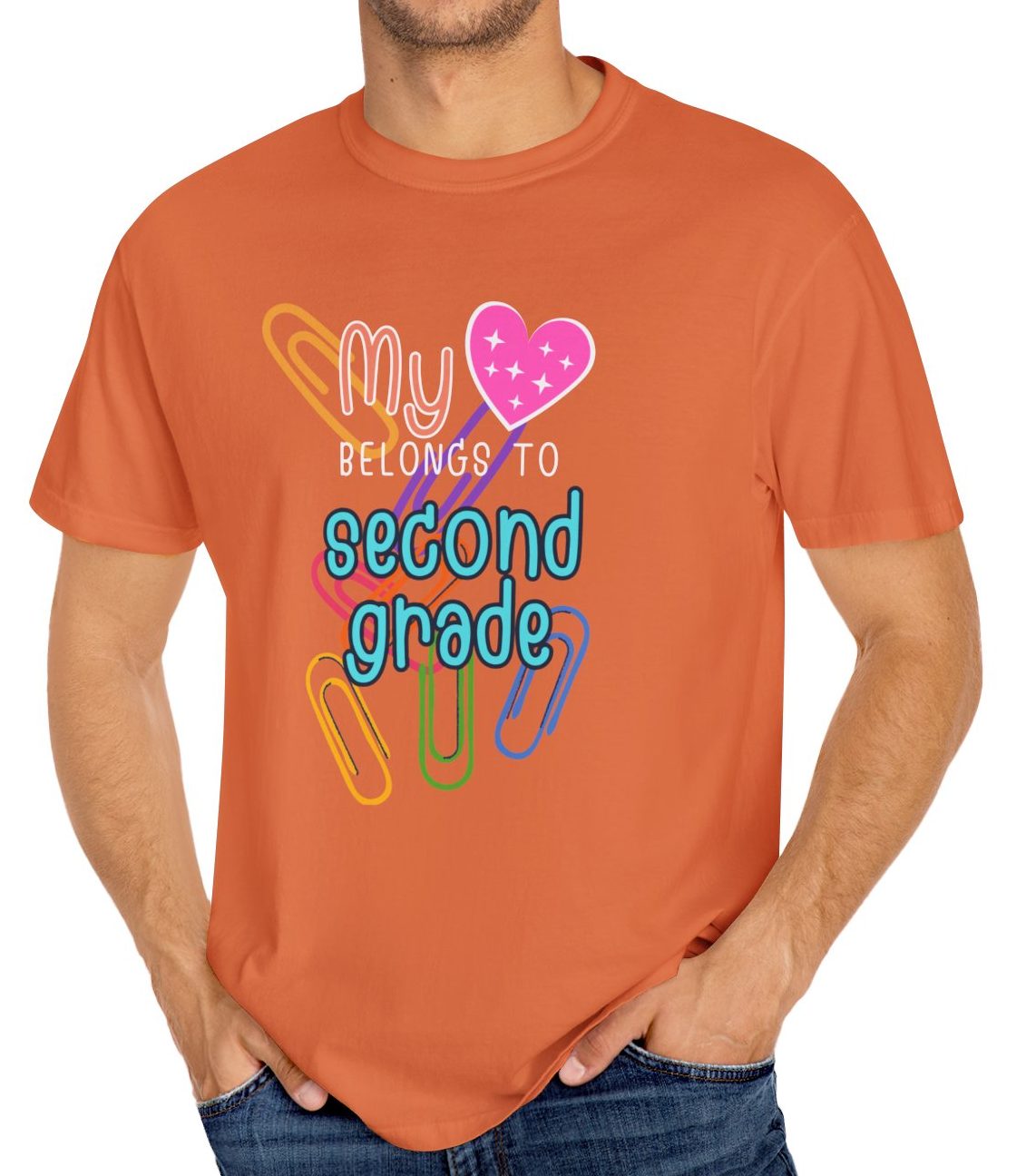 Second grade teacher t-shirt