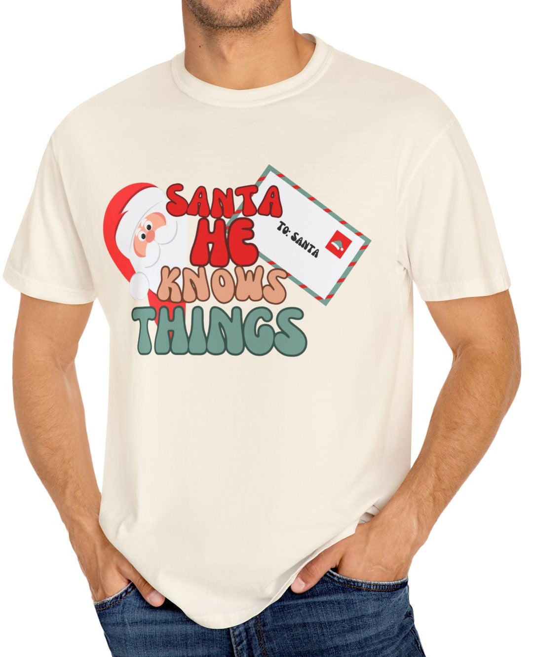 Comfy Funny Santa T-Shirt