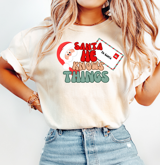 Funny Oversized Santa T-Shirt