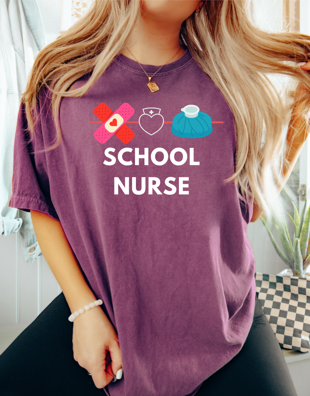 Back to school t-shirt school nurse