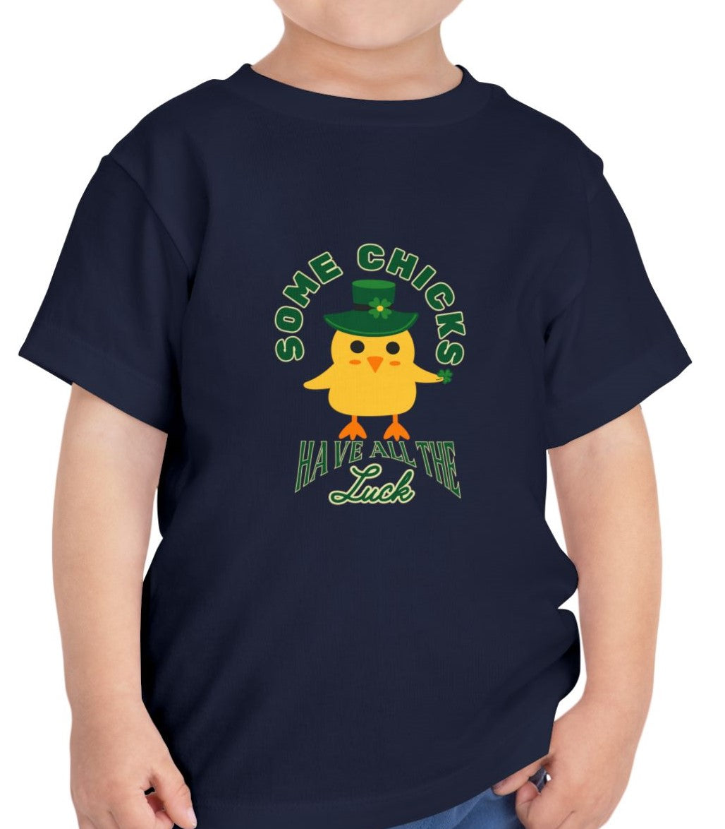 Funny St. Patty's Day Inspired Toddler Short Sleeve Tee