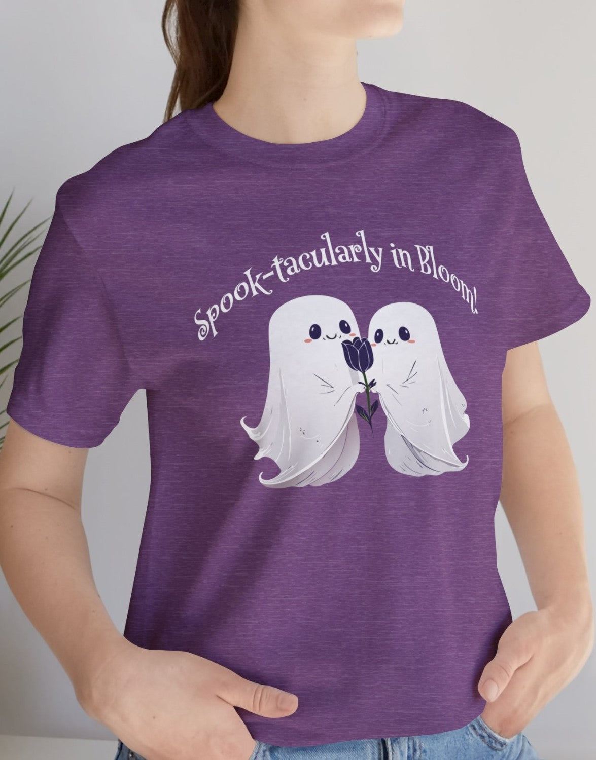 Comfy Coquette Inspired White Ghost Tee
