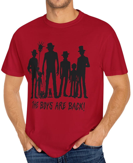 Horror Movie Inspired Halloween T-Shirt Featuring Famous Line-up