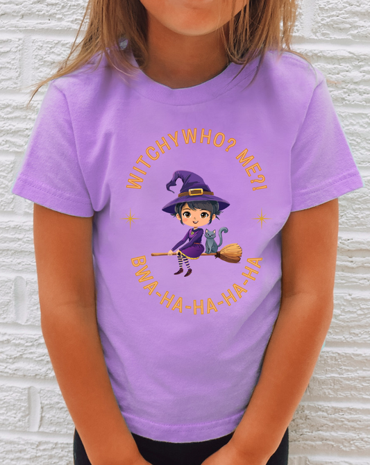 Halloween Inspired Sassy Witch Toddler T-shirt