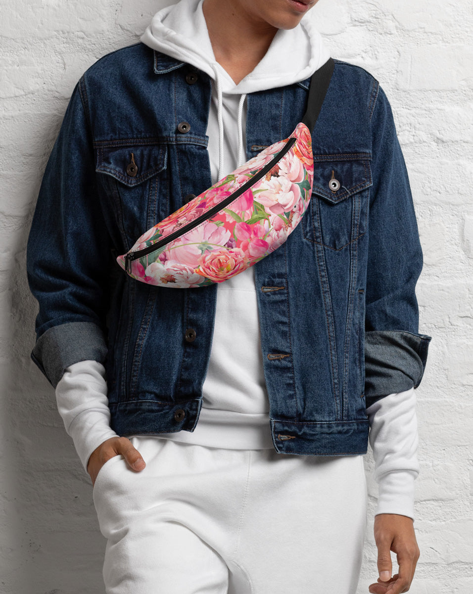 Blushing Blooms Fanny Pack