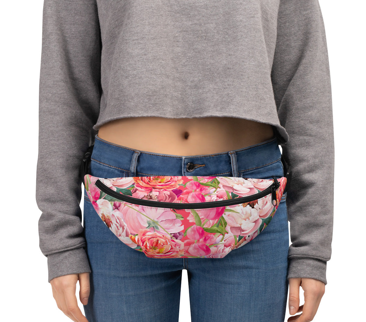 Blushing Blooms Fanny Pack